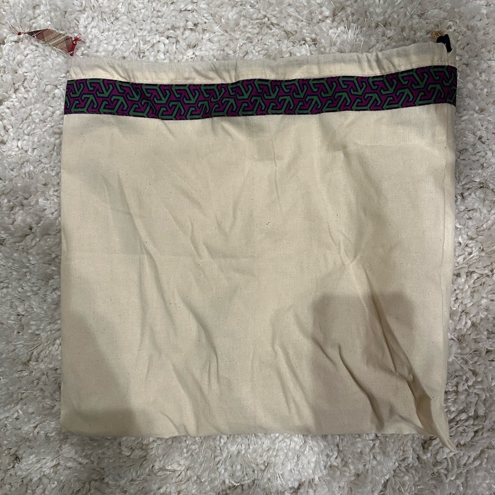 Tory Burch Dustbag with Patterned Tim